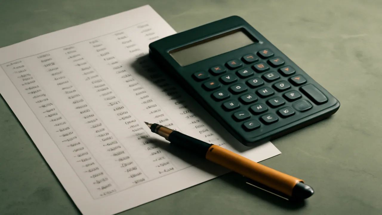 handwritten table showing customer acquisition cost across marketing channels